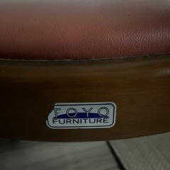 東洋家具　ダイニングテーブルチェアー　１脚の画像