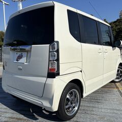 神奈川【自社ローン】保証人無可★全国対応★N-BOX【G Lパッケージ】社外14インチAW/カロッツェリアナビ/左側パワスラ/スマートキー/フルフラットシート/アイドリングストップ/走行中TV可の画像