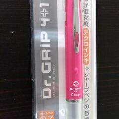 廃盤　PILOT Dr. GRIP 4+1 ボールペン ピンクの画像