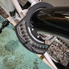 折りたたみ自転車の画像