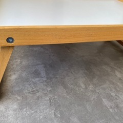 IKEA 廃盤品　ベットトレイ ジューラ　ゴムノキローテブルの画像