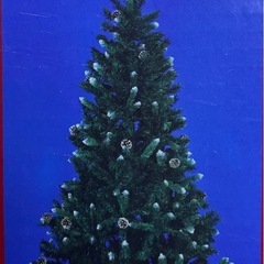中古◆クリスマスツリー◆ヌードツリー◆グリーン◆210cmの画像