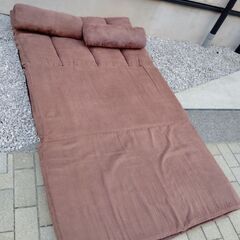 【美品・お届けも可能です】ふっくらパンの座りごこち 3WAYソファ 14段階リクライニング  幅100cm　ソファベッド カウチソファの画像