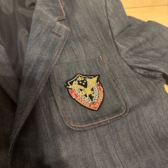 岡山私立関西高校男子　制服　桃太郎ジーンズジャケットの画像