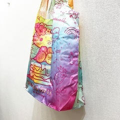 未使用 期間限定 ハワイ限定 ハローキティ 50年記念 エコバッグ トートバッグ Hawaii キティちゃん サンリオの画像