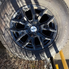 DOSホイール タイヤ付き 4本セットの画像