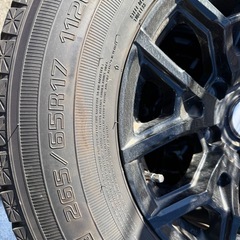 DOSホイール タイヤ付き 4本セットの画像