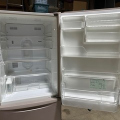 パナソニック　冷凍冷蔵庫　３２１Ｌ　３ドア　右開き　シャイニングピンク　ＥＣＯＮＡＶＩ　２０１３年製　大型サイズ　ＮＲ－Ｃ３２ＢＭの画像