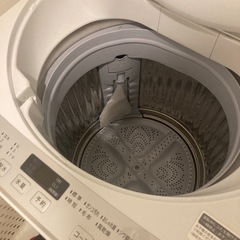 シャープ製洗濯機　の画像