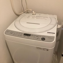 シャープ製洗濯機　の画像