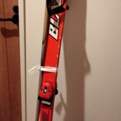 スキー板140cm　靴24cm　ストック115cmの画像