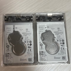 ポータブルハードディスク 2TB  1TBx2個セット の画像