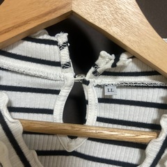 トレーナー トップス ボーダー LLの画像