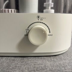 UV除菌機能付き加湿器(取り扱い説明書付き)の画像