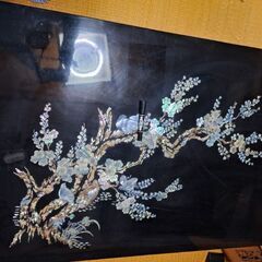 螺鈿　高級座卓の画像