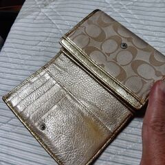 COACH 折り財布の画像