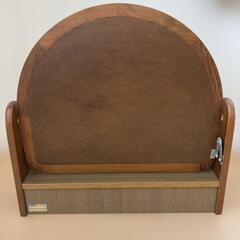 ★昭和レトロ ★ 木製卓上ドレッサー アーチ型ミラー 鏡台 KOIZUMIの画像