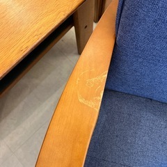 青色ソファ🛋️  の画像