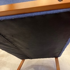 青色ソファ🛋️  の画像