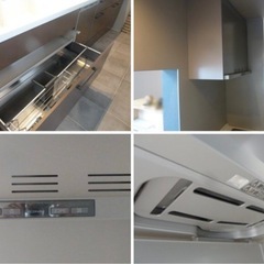 展示品、パナソニック システムキッチン&L字収納カウンター 食洗機 都市ガス トリプルガスコンロ ファン  　 の画像