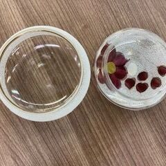 ID:152273　ボヘミアグラス小物入れの画像