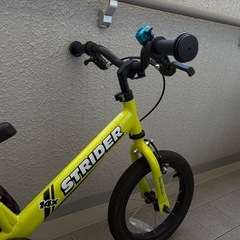 STRIDER ストライダー 14x スポーツ イエロー 子供　自転車の画像
