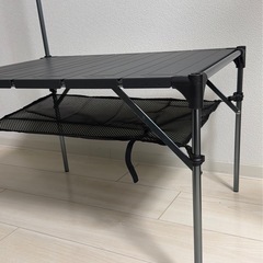 Moon Lance ロールテーブル　アルミニウム合金　ぶらっくブラック の画像