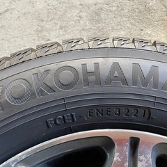 4本セット 日本製スタッドレス 軽自動車全般 2021年製 冬タイヤの画像