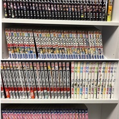人気漫画440冊以上まとめ売り！鬼滅/進撃/約ネバ/青エク/一歩/ギャングキングなど多数！の画像