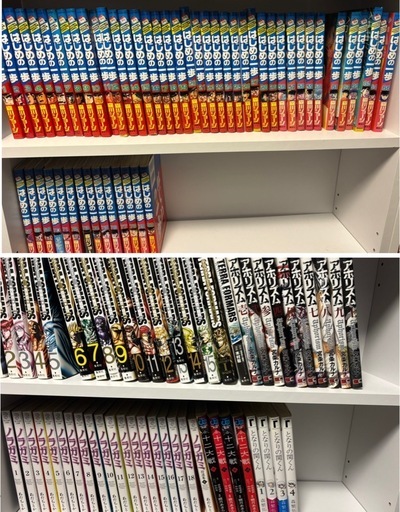 人気漫画440冊以上まとめ売り！鬼滅/進撃/約ネバ/青エク/一歩/ギャングキングなど多数！