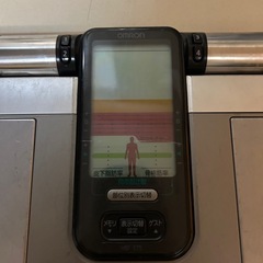 オムロン　体重計　体脂肪計の画像