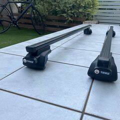 THULE　ランドクルーザー・プラド（J150系)用ルーフキャリア取付２点セットの画像