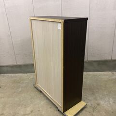 J7P2452 NITORI ニトリ ハイ チェスト タンス 6段 フラビア 3 86HC 箪笥 収納 衣類 衣装 ケース ダーク ブラウン インテリア 家具 洋ダンス 現状の画像