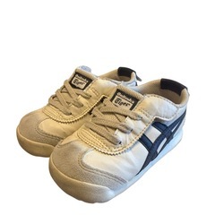 Onitsuka Tiger ベビーシューズ 15cm ホワイト/グレーの画像
