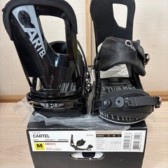 BURTON CARTEL メンズM スノーボード ビンディングの画像
