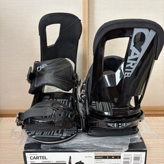 BURTON CARTEL メンズM スノーボード ビンディングの画像