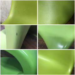 🔷🔶🔷ww3/70 パントンチェア 3脚セット W48×D60×H83cm リプロダクト品 スタッキングチェア ダイニングチェア 椅子 北欧★直接引取歓迎◎🔷🔶🔷の画像