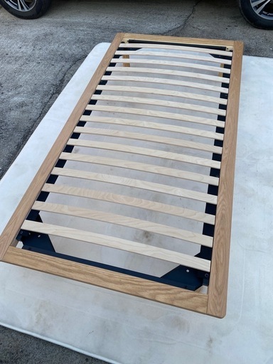 No.a272 木製ベッドフレーム ベッド下収納付き 無印良品