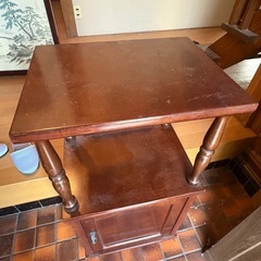 昭和レトロ　電話台（12月21日まで！）の画像