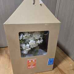 【造花】ウェディングブーケ・ブートニア・ヘアアクセ【ホワイト】の画像