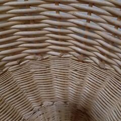 柳製バスケット(大)の画像