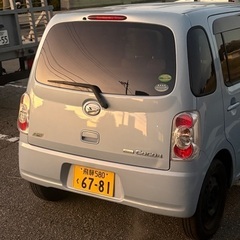 かわいい車　ミラココア　人気の4WD の画像