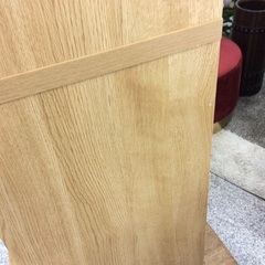 【使い勝手のいいサイズ】キッチンボード ニトリ NITORI エトナシリーズ　ダイニングボード レンジボード レンジ台 食器棚 観音開き扉  幅88.5cm：ナチュラルの画像