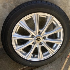BRIDGESTONE  ICEPARTNER2スタッドレスタイヤサイズ 225/50 R17 94Q A-TECH アルミホイール付き4本セットの画像