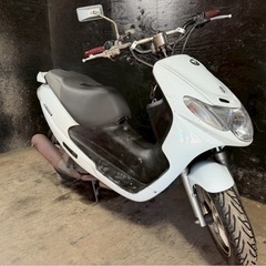 ★支払い総額4.8万円★関東圏内即日配送可能！スズキ アドレス110 CF11A 加速良好♪バーハン仕様！社外メーター！社外ハンドル！の画像