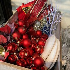 クリスマス用イルミネーションライトやオーナメント類の画像