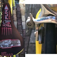 PINARELLO ピナレロ  paris VIRES 7003 T6 ロードバイク  ジャンクの画像