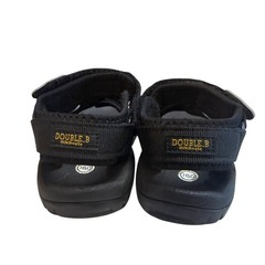 MIKI HOUSE DOUBLE B ブラック ベビーサンダル 16cm ミキの画像