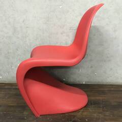 🔷🔶🔷ww3/64 パントンチェア 2脚セット W48×D60×H83cm リプロダクト品 スタッキングチェア ダイニングチェア 椅子 北欧 ★直接引取歓迎◎🔷🔶🔷の画像