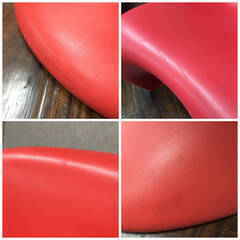 🔷🔶🔷ww3/64 パントンチェア 2脚セット W48×D60×H83cm リプロダクト品 スタッキングチェア ダイニングチェア 椅子 北欧 ★直接引取歓迎◎🔷🔶🔷の画像